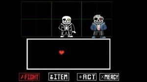 (Анимация) Санс против Фриск