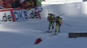 БИАТЛОН. ЧМ 2012. Рупольдинг (Германия). Женщины. Эстафет?