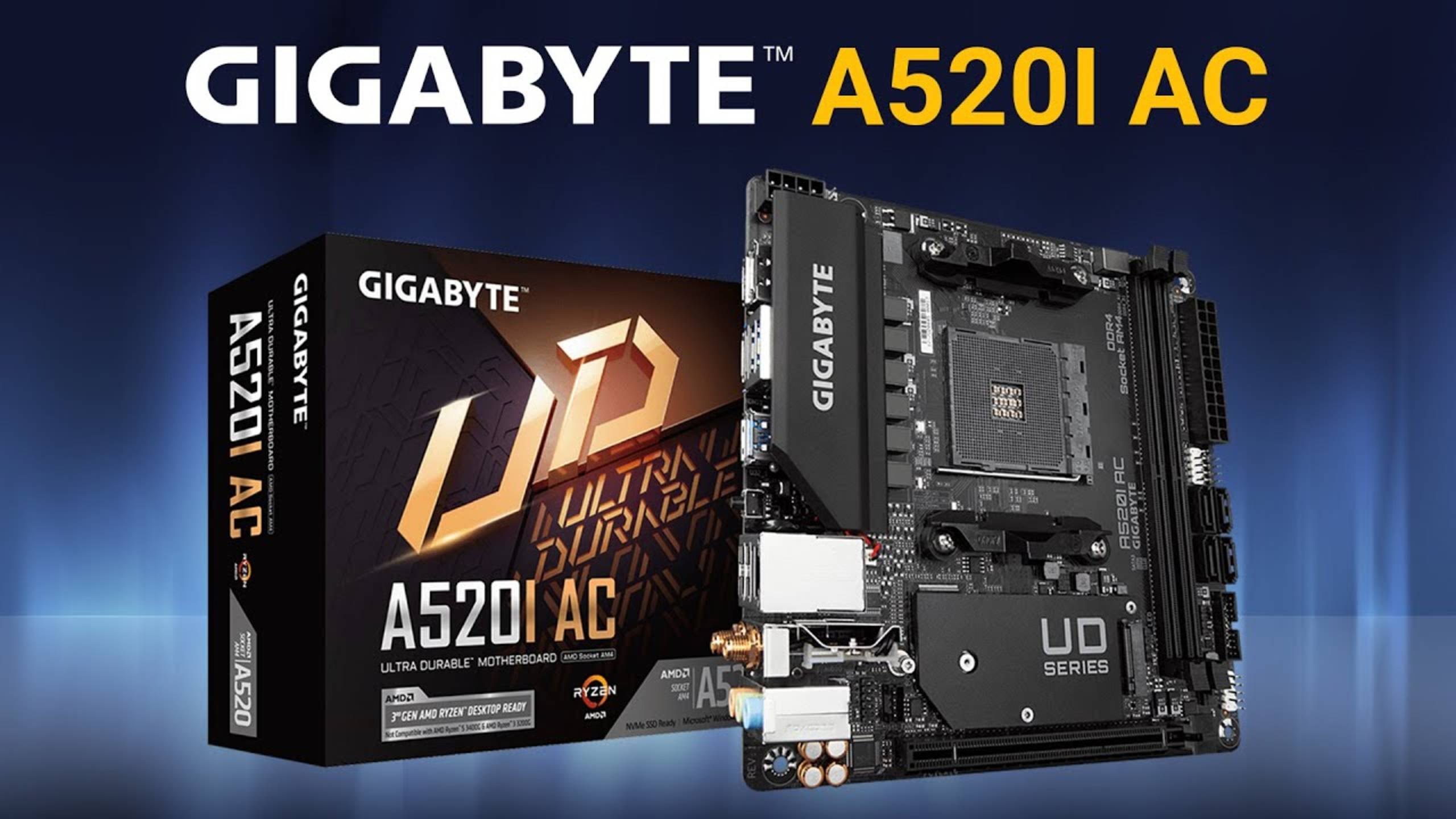 Обзор Gigabyte A520i AC маленькая материнка под AM4 с Wi-Fi AC