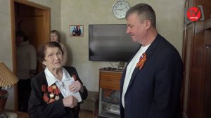 80 ЛЕТ ВЕЛИКОЙ ПОБЕДЫ. ПОЗДРАВЛЕНИЕ ВЕТЕРАНОВ