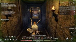 SoulMask подземелье в старых руинах ограничительный модуль факел вечности мимикрия красные камни