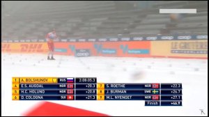 Шикарная победа Александра Большунова 08.03.2020⛷ масс ст