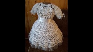 Связать Детское Платье Крючком - модели 2020 / Tie a Baby Dress with a Crochet