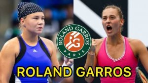 28.05.2025. Диана Шнайдер - Даяна Ястремская. WTA Roland Garros. Diana Shnaider - Dayana Yastremska