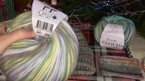 ГОТОВАЯ ШАПКА СПИЦАМИ ИЗ ПРЯЖИ YARNART CLOUD! ПРИЯТНАЯ МЯГКА