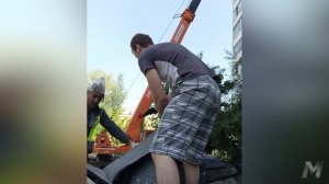 Подменяю брата на самосвале КамАЗ