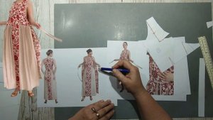 Моделирование. Сарафан из двух половинок. Выкройка № 1719.