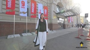 Монтаж флагов и графики к 9 Мая доделан