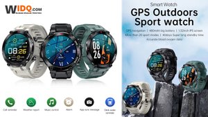 ⌚ GPS-фитнес-умные часы для любителей активного отдыха 📍