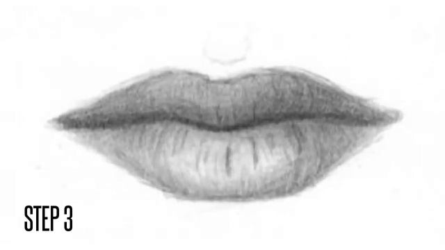 How to sketch a mouth step by step | Как нарисовать реалистичные губы поэтапно смотреть онлайн