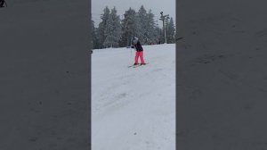 "Первый раз на лыжах в Винтерберге"