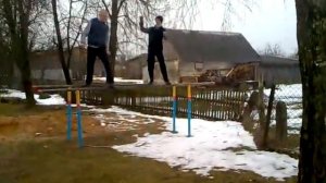 Правильное заднее сальто:D