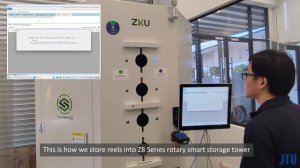 JTU - ZKU Z8 Series Rotary Smart Reel Storage Tower