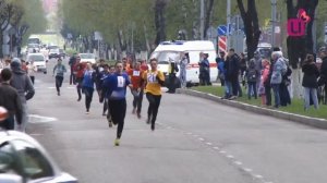 Забег памяти и легкоатлетическая эстафета в День побе