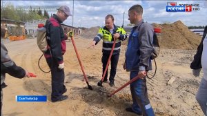В Сыктывкаре прошла проверка готовности личного состава лесопожарного формирования