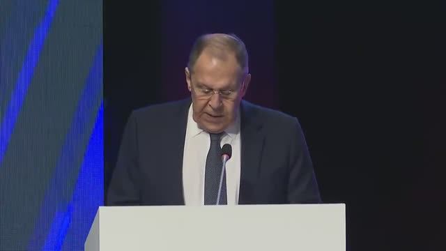 Выступление С.В.Лаврова на Евразийских Международных общественно-политических слушаниях, Пермь