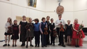 Концерт скрипачей ДМШ Шостаковича 24 мая 2025