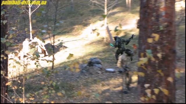 ЗАХВАТ ФЛАГА Paintball Пейнтбол Киев ДВРЗ 18 10 2014 смотреть онлайн