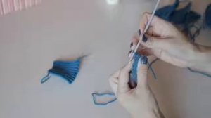 Боснийская резинка крючком