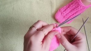 Давайте свяжем следки от мыска с простым узором. Подробный МК 💫