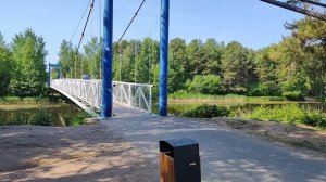 Пляж в городе Сосновый Бор