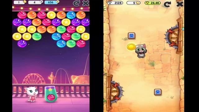 МОЙ ГОВОРЯЩИЙ ТОМ И ГОВОРЯЩАЯ АНДЖЕЛА смотреть онлайн