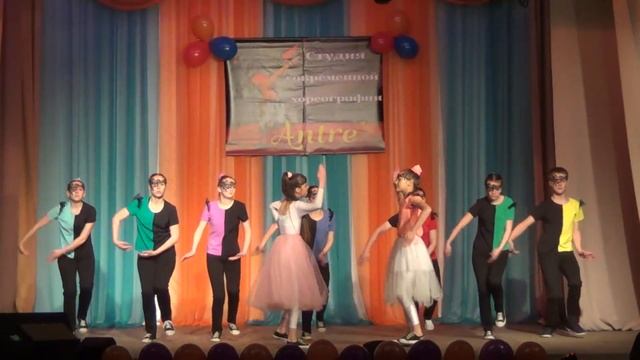 Отчётная шоу-программа студии современного танца Antre