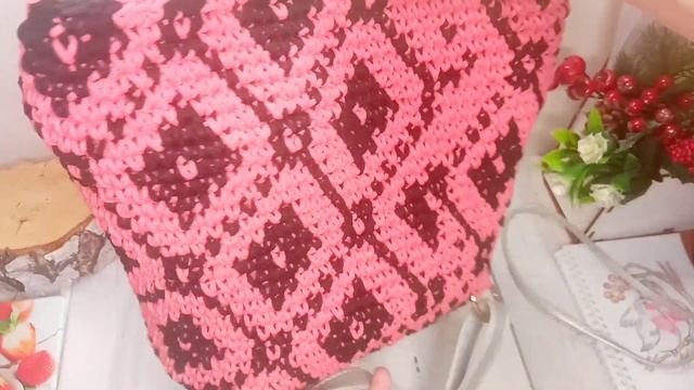 Как понять сколько вязать рюкзак в высоту. смотреть онлайн