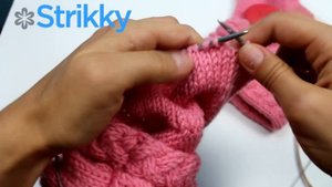 Вязаные тапочки спицами на 38-40 размер