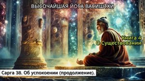 Йога Васиштхи | Книга 4 - [Сарга 38/62] | Об успокоении (прод