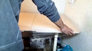 Как сделать чтобы клеёнка не скользила по столу.