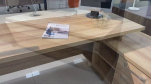 Кабинет руководителя CORNER  Гикори Песочный/Ваниль