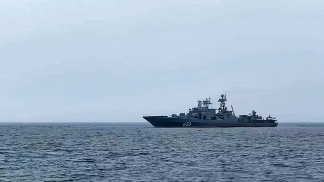 СМИ: российский эсминец преследовал немецкий фрегат в Балтийском море.
