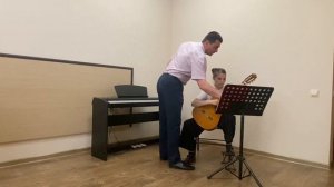 Открытый урок на зональном метод.семинаре Краснодарского ЗМО
Преподаватель Талышлы Исмаил Али оглы