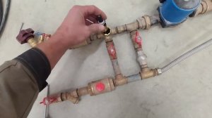 Правильное положение трёхходового клапана на смесузл