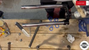 Обслуживание вилки велосипеда