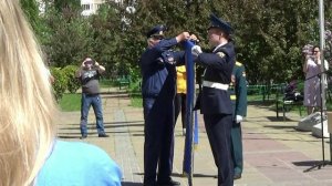 Церемония прощания с  Кадетским Знаменем