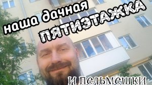 Обзор нашей дачи и пельмешки.