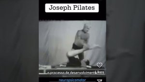 Архивные съемки Джозефа Пилатеса. Josef Pilates.
