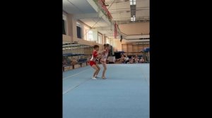 СмП 2 юношеский,  Кузьмина Елизавета, Лисицын Николай, Комбинированное упражнение, 2 день