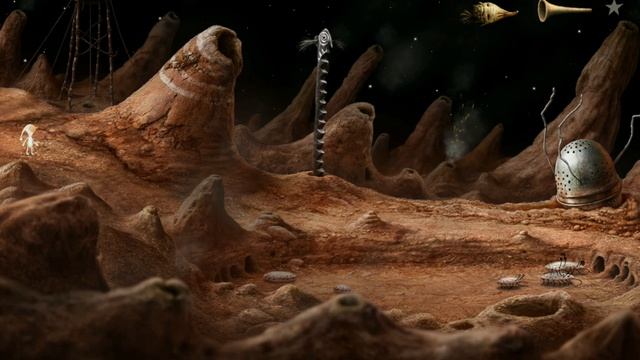 Часть 67 Прохождение игры Samorost 3 Делаем пирамиду из крабов, получаем их знак