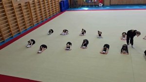 Второй открытый урок по гимнастике Кирово-Чепецк