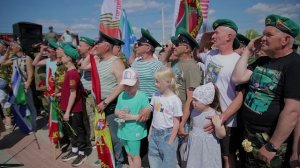В Соликамске торжественно открыли Памятник пограничникам. Соликамск ТВ.