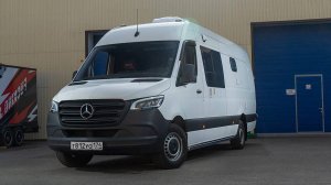 Mercedes Sprinter дом под мотокросс 4 спальных места