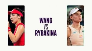 20.05.2025. Ван Синью - Елена Рыбакина. WTA 500 Strasbourg. Xinyu Wang - Elena Rybakina