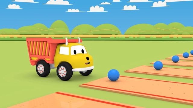 Собираем пазл и учим цвета - Грузовичок Игорь 🚚 Обучающий мультфильм для детей