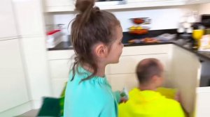 Miss Katy|Мисс Кэти 24 часа на кухне c Максом и Катей