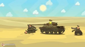 HomeAnimations – Мультики про танки  Пустынные крысы - Мультики про танки