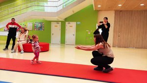 В Белоярском карапузы вышли на беговую дистанцию