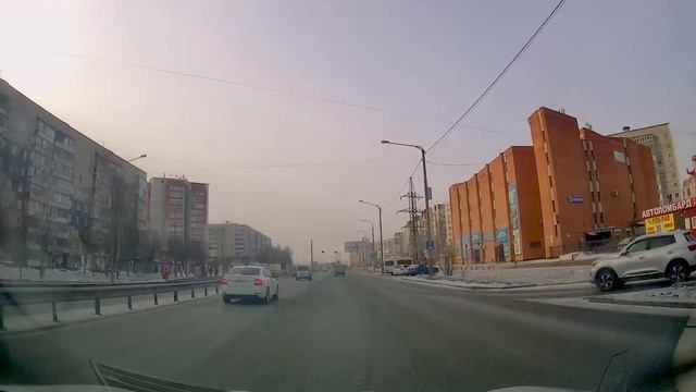 🚗 "Поездка по Тюмени: от ул. Киевской до СТО - полный маршрут | 06.03.2025"
